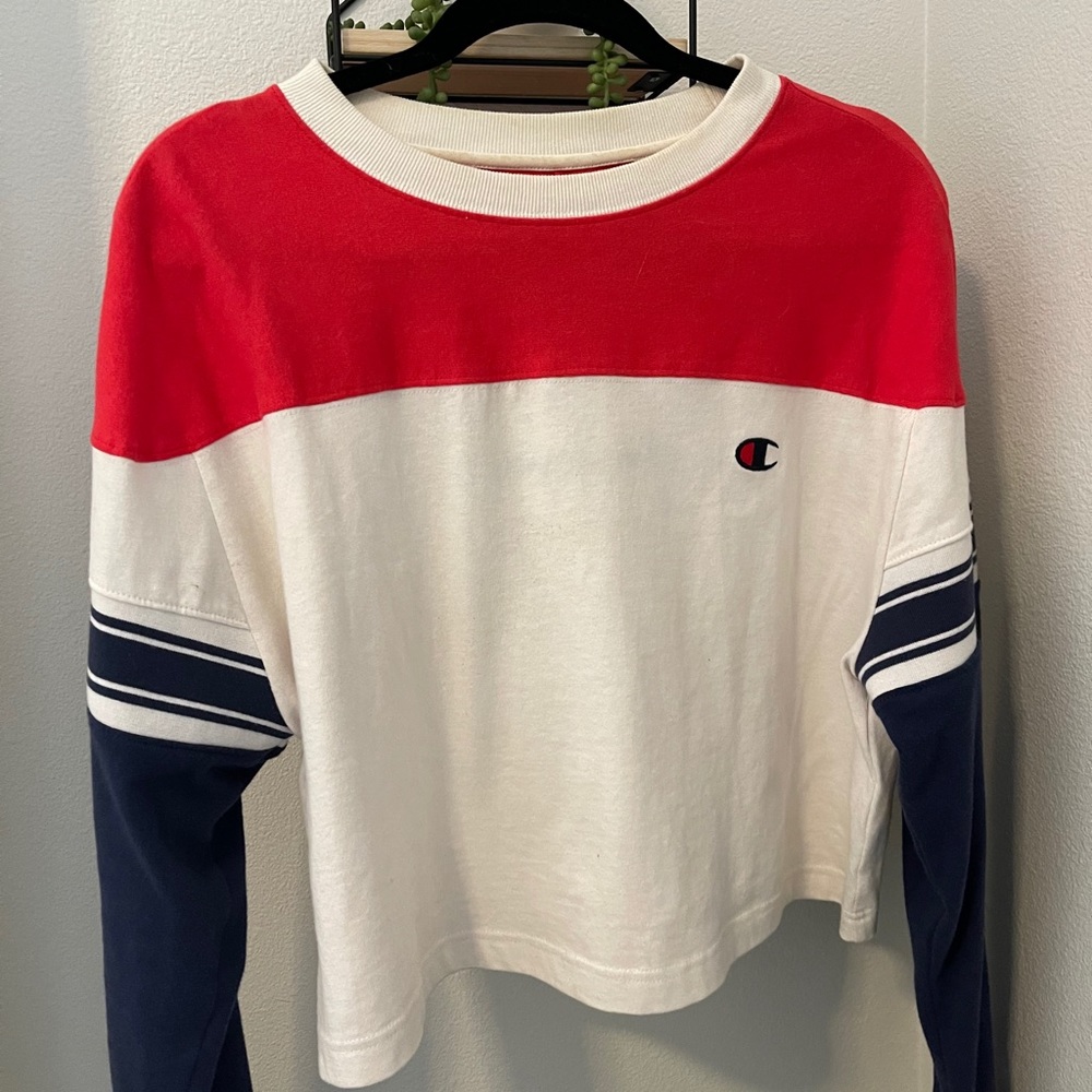 Champion long sleeve crop